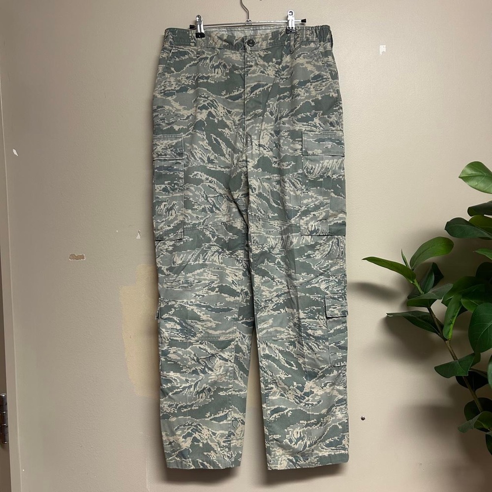 Vintage American Apparel Air Force Digital Tiger Camo Utility Baggy Pants 33x33